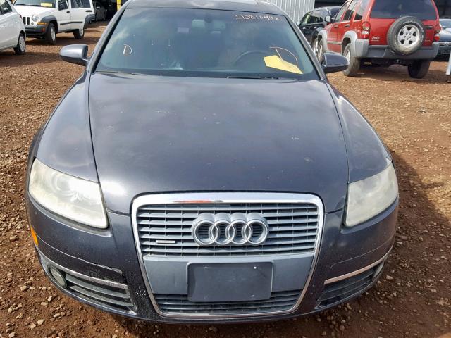 WAUDG74F95N124490 - 2005 AUDI A6 3.2 QUA GRAY photo 9