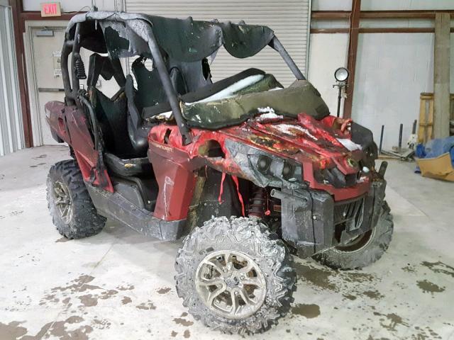 3JBKGAN22GJ001120 - 2016 CAN-AM COMMANDER RED photo 1