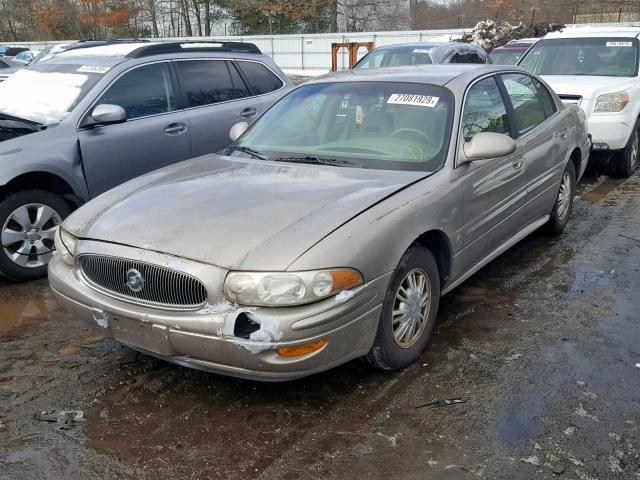 1G4HP54K82U239312 - 2002 BUICK LESABRE CU TAN photo 2