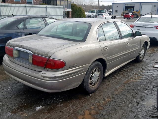 1G4HP54K82U239312 - 2002 BUICK LESABRE CU TAN photo 4