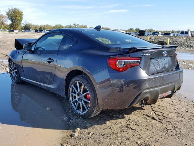 JF1ZCAC19J9601967 - 2018 SUBARU BRZ 2.0 LI GRAY photo 3