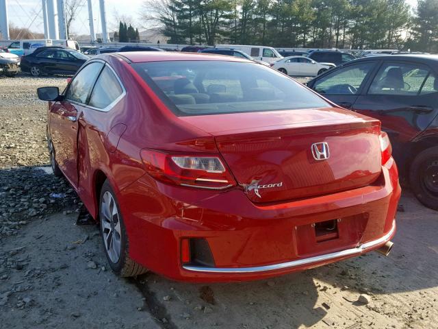 1HGCT1B33DA024201 - 2013 HONDA ACCORD LX- RED photo 3