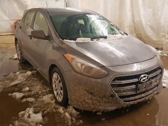 KMHD35LH7HU382454 - 2017 HYUNDAI ELANTRA GT GRAY photo 1