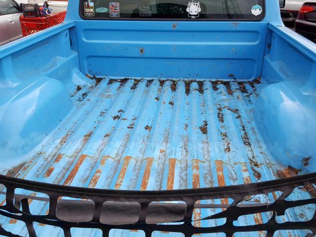 1FTYR11U57PA35442 - 2007 FORD RANGER BLUE photo 6