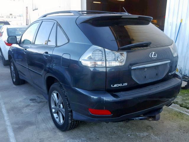 JTJHW31U960010763 - 2006 LEXUS RX 400 GRAY photo 3