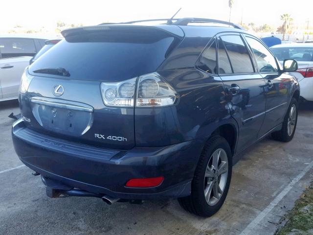 JTJHW31U960010763 - 2006 LEXUS RX 400 GRAY photo 4