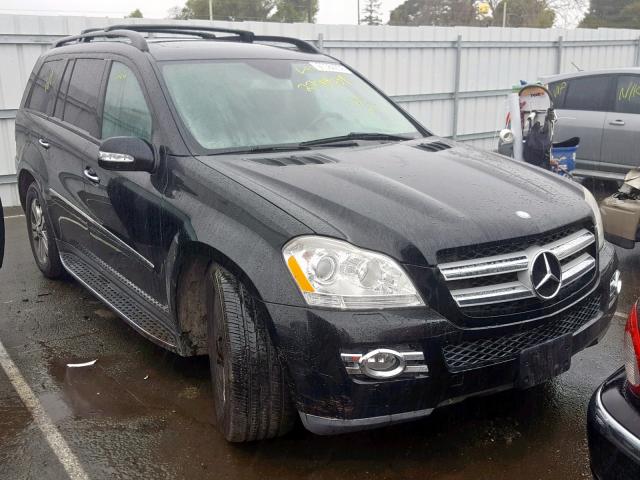 4JGBF71E57A226092 - 2007 MERCEDES-BENZ GL 450 4MA BLACK photo 1