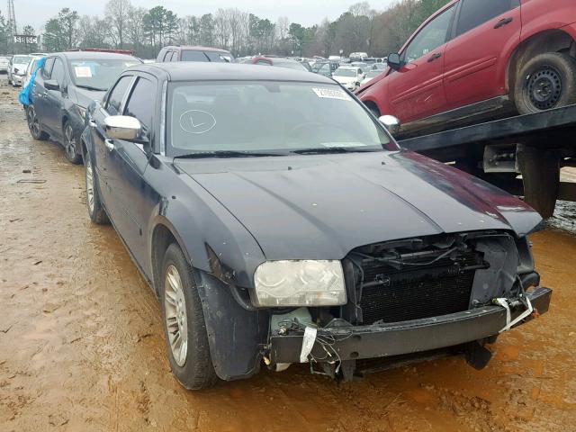 2C3KA43R36H332112 - 2006 CHRYSLER 300 BLACK photo 1