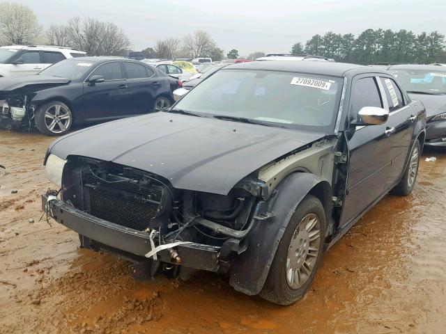 2C3KA43R36H332112 - 2006 CHRYSLER 300 BLACK photo 2