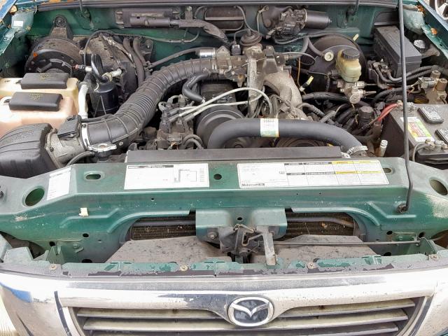 4F4YR12C2XTM09137 - 1999 MAZDA B2500 GREEN photo 7