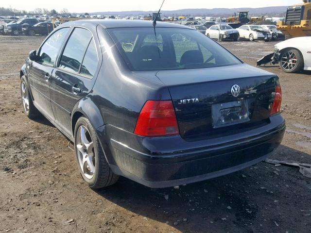 3VWRK69M93M142646 - 2003 VOLKSWAGEN JETTA GL BLACK photo 3