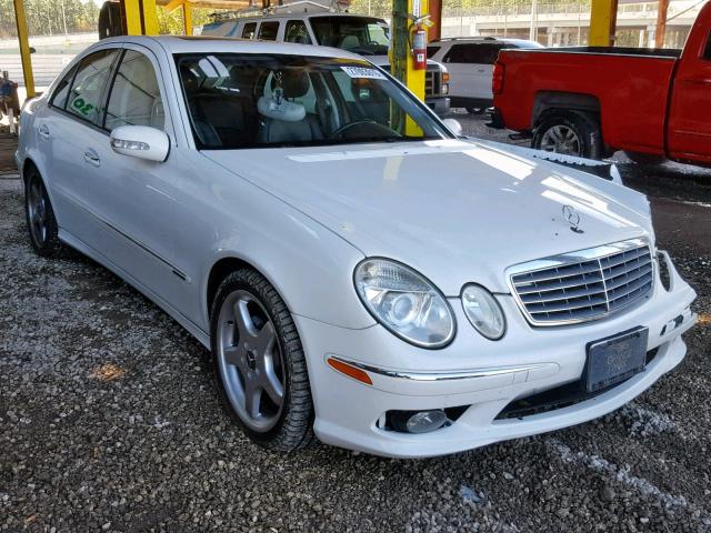 WDBUF56J96A735672 - 2006 MERCEDES-BENZ E 350 WHITE photo 1