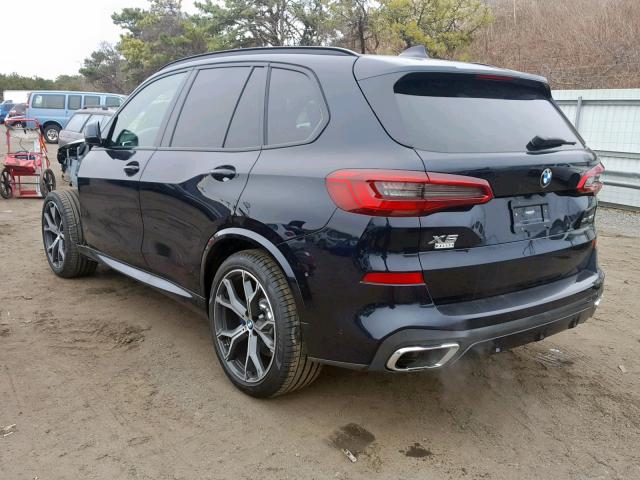 5UXCR6C5XKLL04742 - 2019 BMW X5 XDRIVE4 BLACK photo 3