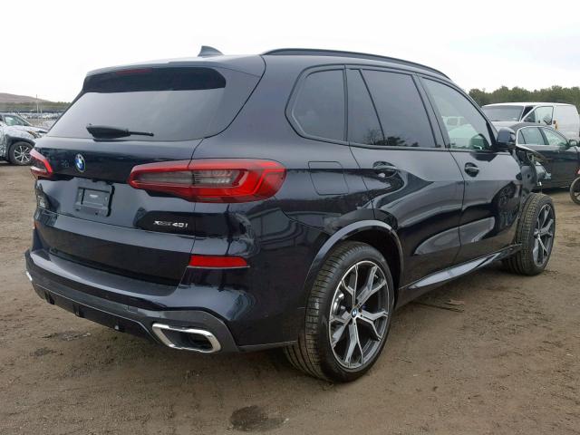 5UXCR6C5XKLL04742 - 2019 BMW X5 XDRIVE4 BLACK photo 4