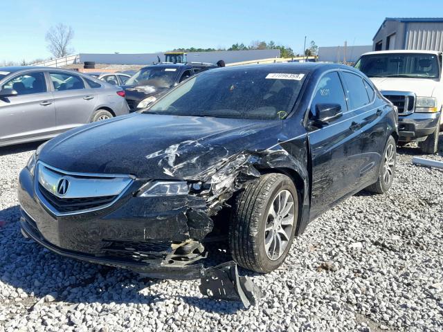 19UUB1F55FA009804 - 2015 ACURA TLX TECH BLACK photo 2