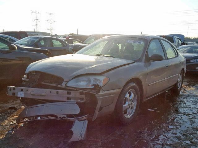 1FAFP552X4G197582 - 2004 FORD TAURUS SES TAN photo 2