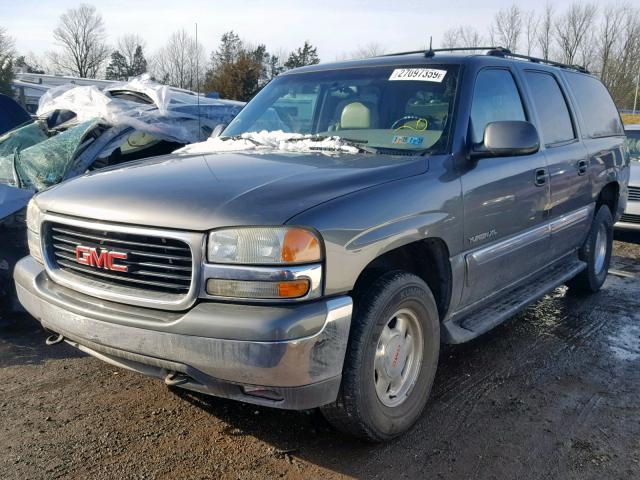 3GKFK16Z02G314525 - 2002 GMC YUKON XL K GRAY photo 2