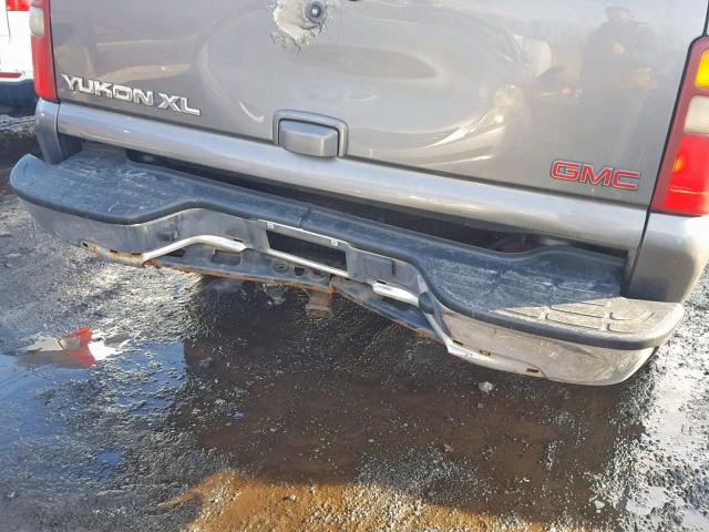 3GKFK16Z02G314525 - 2002 GMC YUKON XL K GRAY photo 9