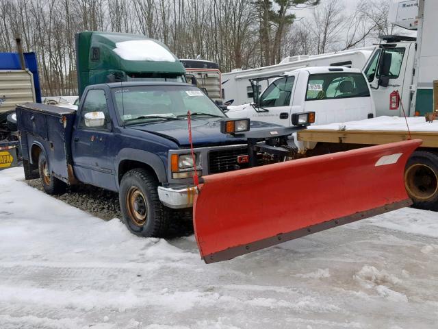 1GDHK34R7YF463894 - 2000 GMC SIERRA K35 BLUE photo 1