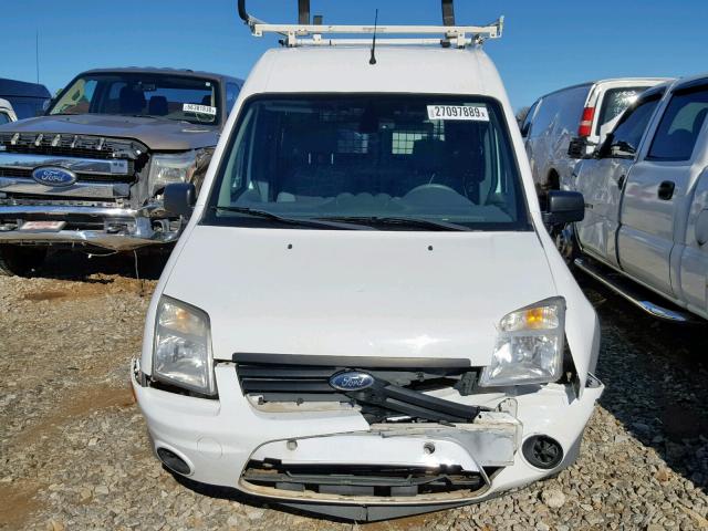 NM0LS6BN0DT155572 - 2013 FORD TRANSIT CO WHITE photo 9