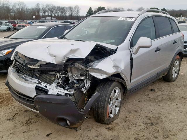 3GNAL2EK7ES512007 - 2014 CHEVROLET CAPTIVA LS ვერცხლისფერი ფოტო 2