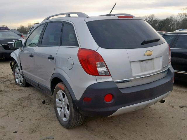 3GNAL2EK7ES512007 - 2014 CHEVROLET CAPTIVA LS ვერცხლისფერი ფოტო 3