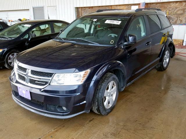 3D4PG1FG9BT500364 - 2011 DODGE JOURNEY MA GREEN photo 2