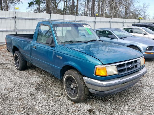 1FTCR10AXRTA06403 - 1994 FORD RANGER GREEN photo 1