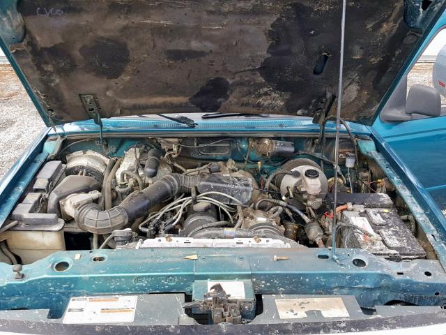 1FTCR10AXRTA06403 - 1994 FORD RANGER GREEN photo 7