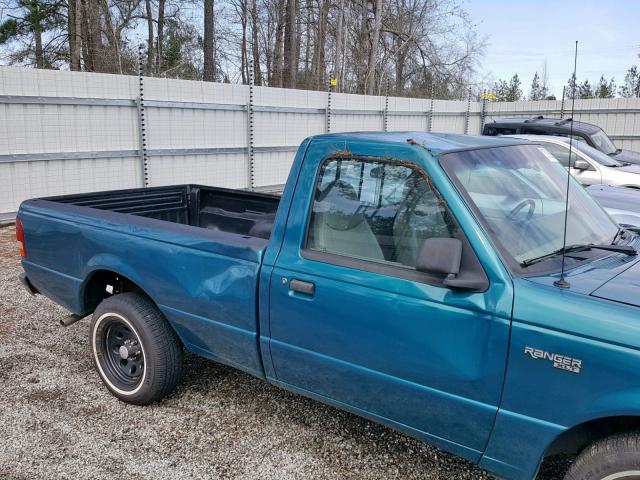 1FTCR10AXRTA06403 - 1994 FORD RANGER GREEN photo 9