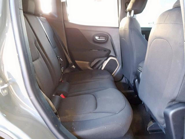 ZACCJAAB7HPE80365 - 2017 JEEP RENEGADE S GRAY photo 6