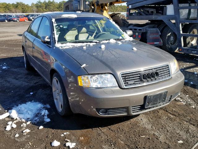 WAULD64B23N111282 - 2003 AUDI A6 2.7T QU GRAY photo 1