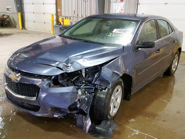 1G11B5SL5FF330203 - 2015 CHEVROLET MALIBU LS BLUE photo 2