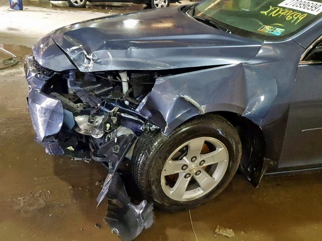 1G11B5SL5FF330203 - 2015 CHEVROLET MALIBU LS BLUE photo 9