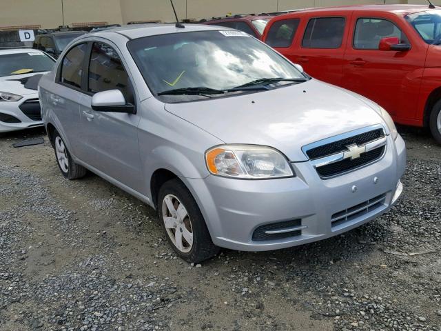 KL1TD5DE4BB245449 - 2011 CHEVROLET AVEO LS SILVER photo 1