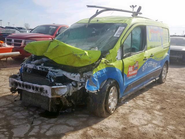 NM0LS7E70G1281837 - 2016 FORD TRANSIT CO GREEN photo 2