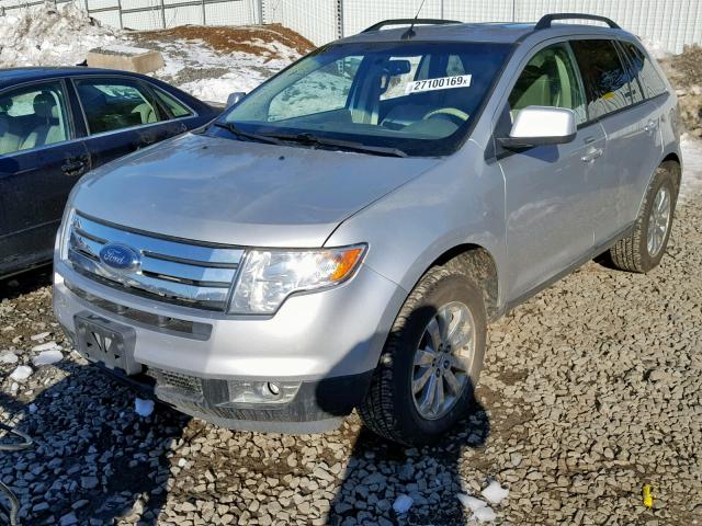 2FMDK4JC9ABB27093 - 2010 FORD EDGE SEL GRAY photo 2