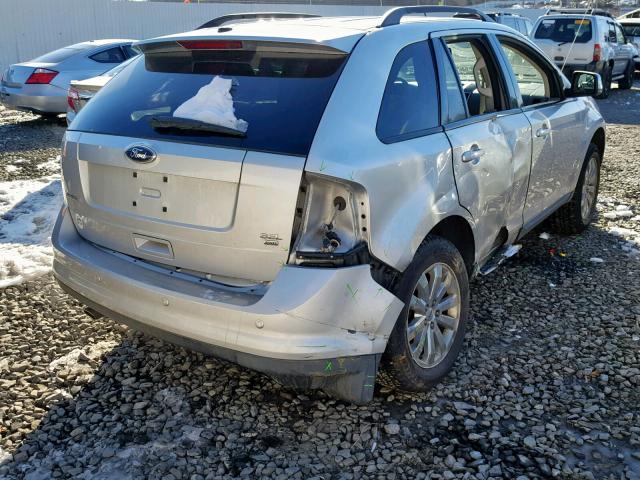 2FMDK4JC9ABB27093 - 2010 FORD EDGE SEL GRAY photo 4