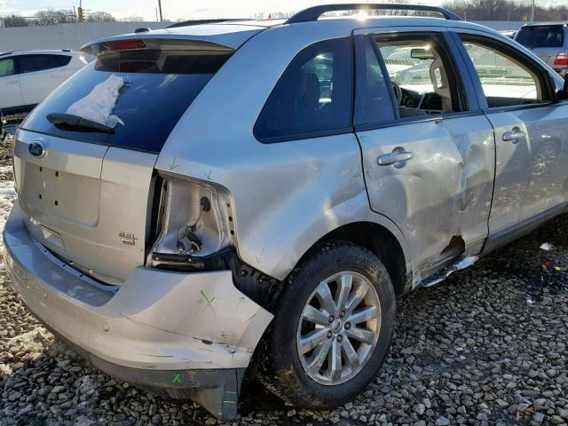 2FMDK4JC9ABB27093 - 2010 FORD EDGE SEL GRAY photo 9