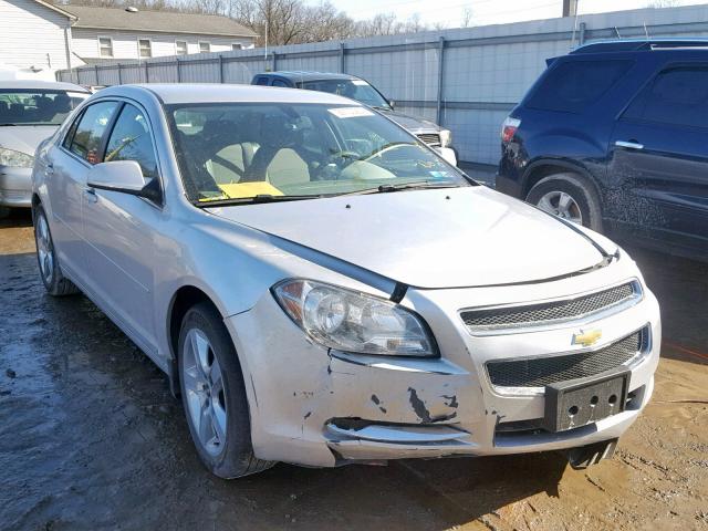 1G1ZH57B494146100 - 2009 CHEVROLET MALIBU 1LT SILVER photo 1