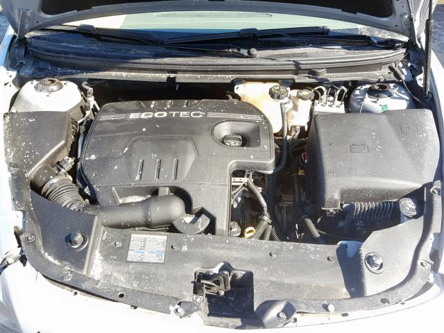 1G1ZH57B494146100 - 2009 CHEVROLET MALIBU 1LT SILVER photo 7