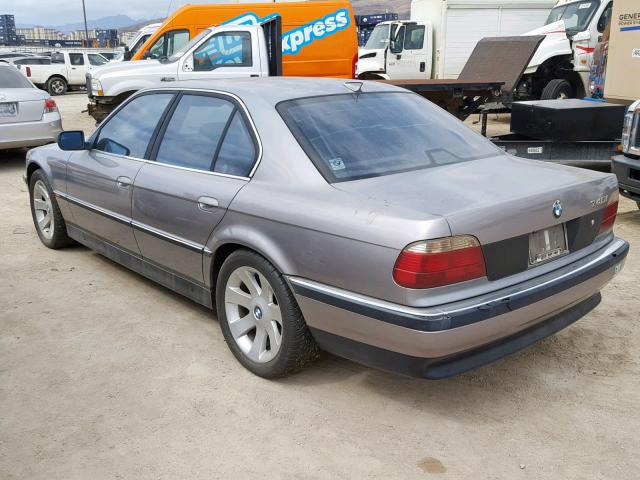 WBAGF8323WDL50004 - 1998 BMW 740 I AUTO SILVER photo 3