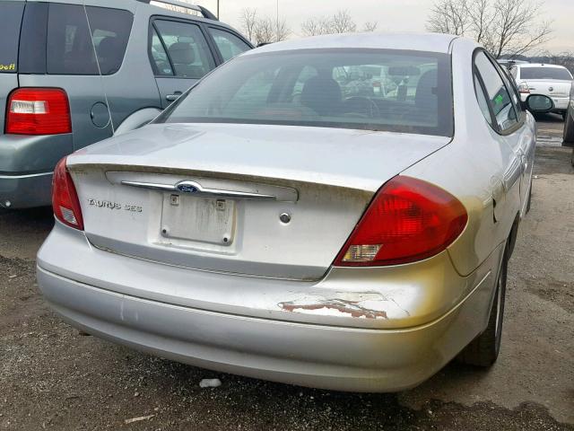 1FAFP55U21G251261 - 2001 FORD TAURUS SES SILVER photo 4