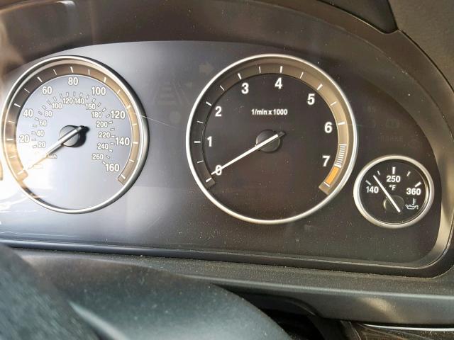 WBAFU9C56BC783883 - 2011 BMW 550 XI BLACK photo 8