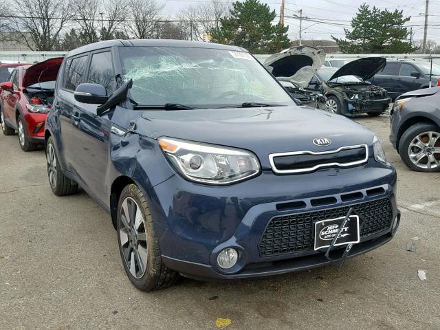 KNDJX3A50E7104210 - 2014 KIA SOUL ! BLUE photo 1