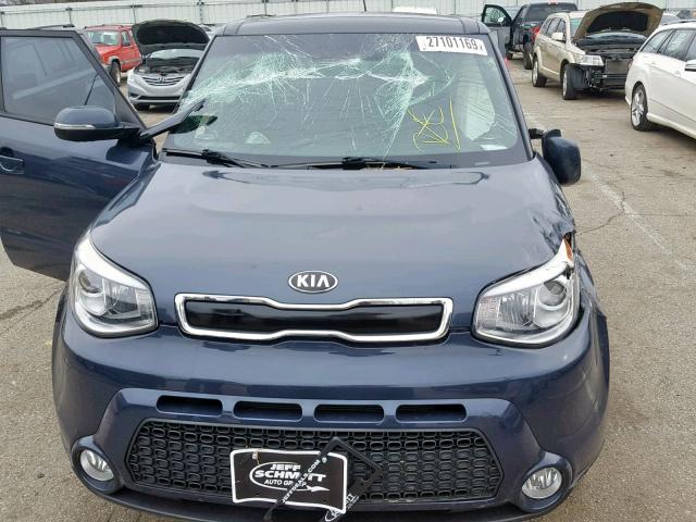 KNDJX3A50E7104210 - 2014 KIA SOUL ! BLUE photo 9