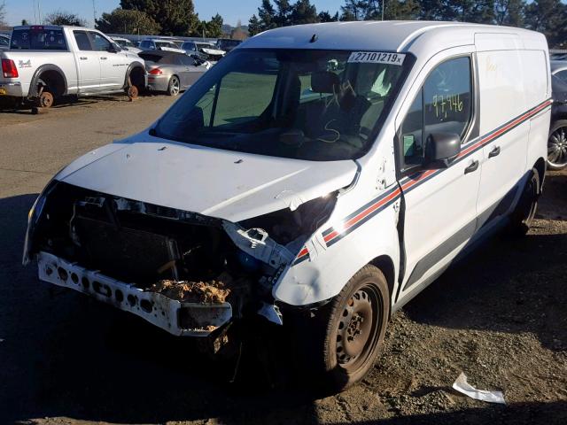 NM0LS7E70F1195085 - 2015 FORD TRANSIT CO WHITE photo 2