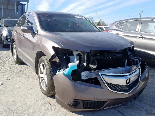 5J8TB3H36DL016328 - 2013 ACURA RDX GRAY photo 1