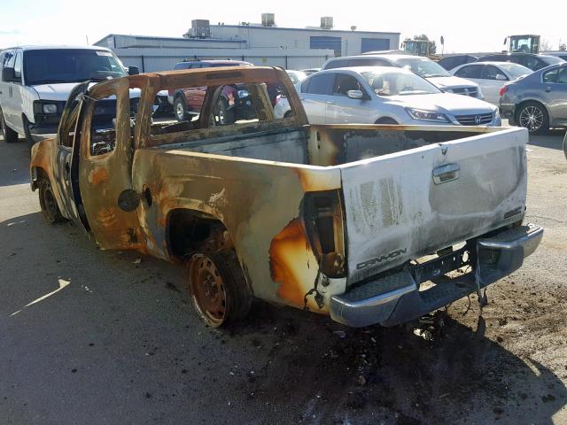 1GTE5LFE8C8107900 - 2012 GMC CANYON BURN photo 3