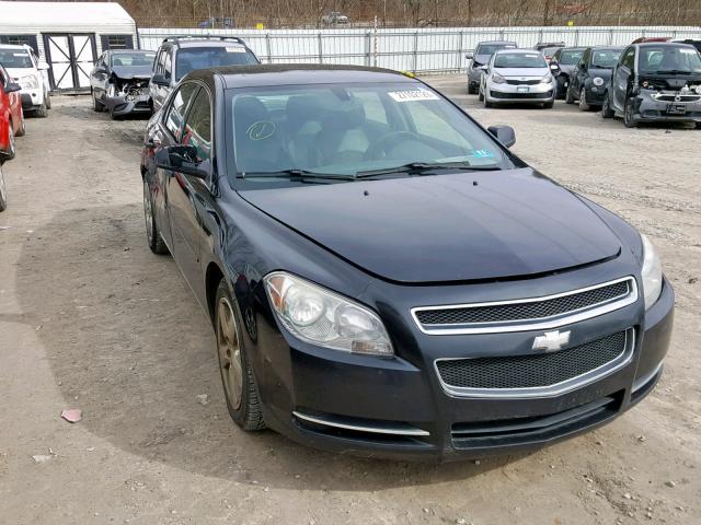 1G1ZD5EB6A4152872 - 2010 CHEVROLET MALIBU 2LT BLACK photo 1